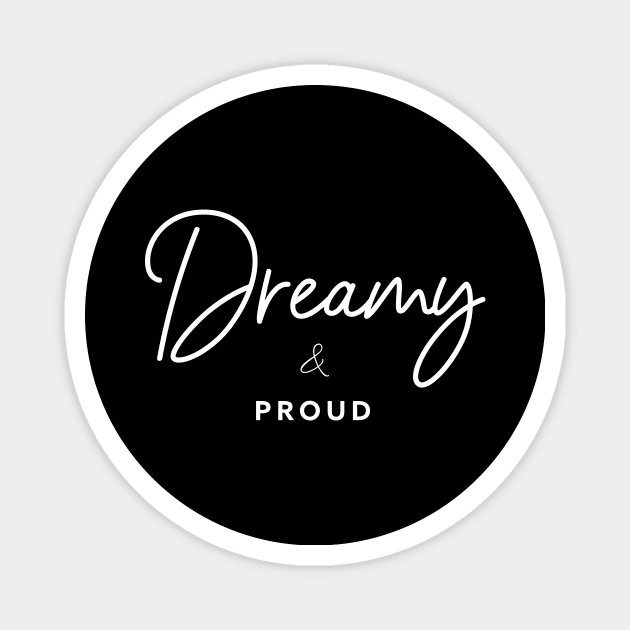 Dreamy & Proud | Enneagram 9 Magnet by Enneaverse